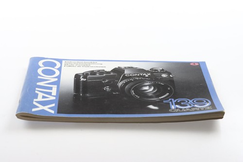 Contax 139 quartz instruction - contax,