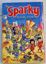 The Sparky Book for Boys and Girls 1968 Annual Unclipped Good Condition RARE
