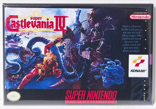 Super castlevania snes game - castlevania, 4