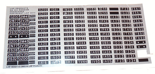 Diesel locomotive headcode - locomotive,