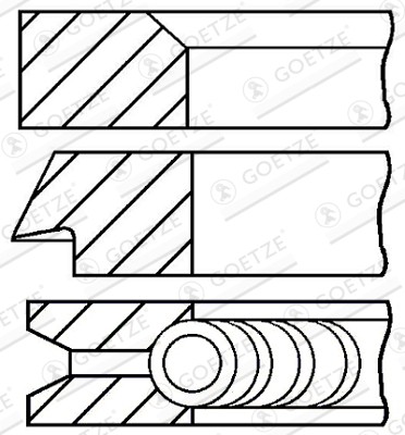 106500 goetze engine - 08-106500-00,