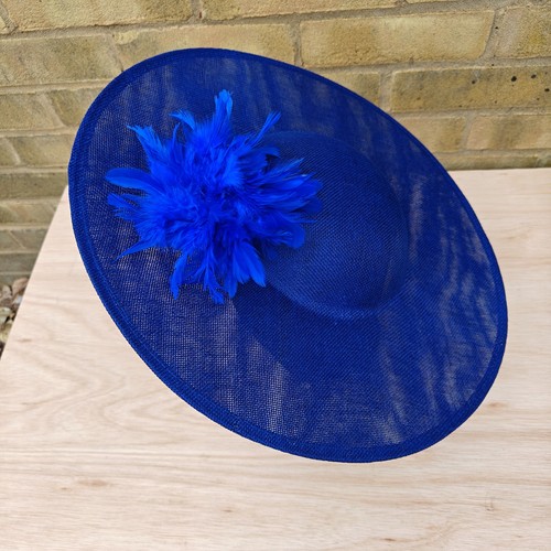 Royal blue feather wide - royal,
