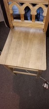  Bespoke Rustic Wooden Bar Stool Kitchen Breakfast Bar Restaurant Cafe Seating