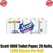 Scott 1000 Toilet Paper, 20