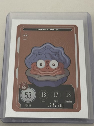 Observant oyster veefriends - oyster, |
