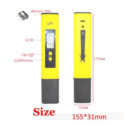 Digital meter pen water - ph,