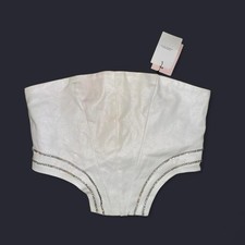 Missguided White Diamante