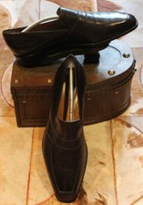 Berluti Anthracite Loafers - UK 10.5