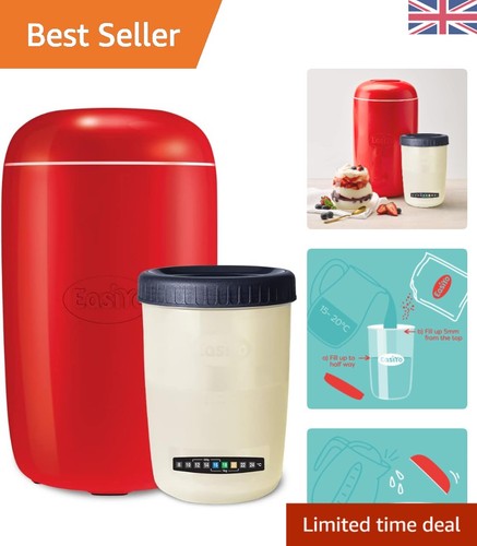 1kg red yogurt maker with - 1kg,