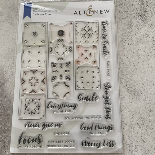 Altenew delicate tiles clear - altenew,