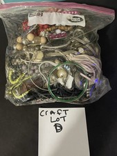 4+ Pounds Scrap Junk Jewelry Lot Craft Harvest Repurpose Salvage Broken