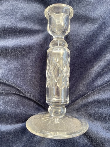 Cut glass single - cut,