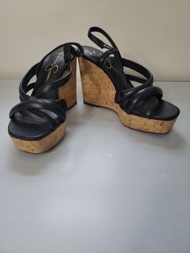 Jessica simpson black faux - jessica,