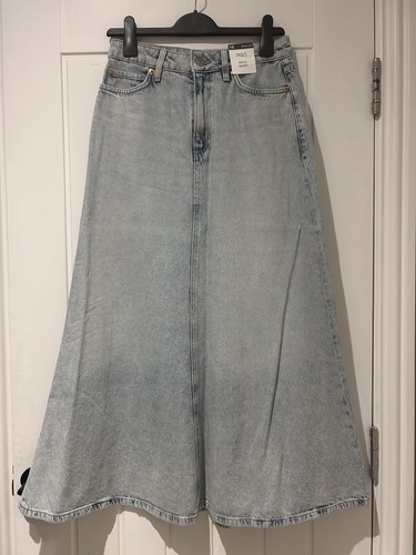 New light indigo maxi - new:, m&s