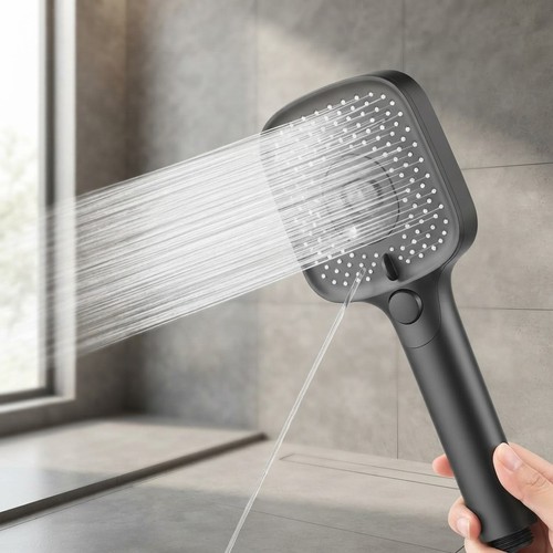 Modes black plated - black-plated, shower
