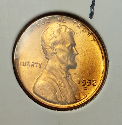 1958 uncirculated lincoln - 1958,