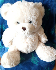 Cuddles Time Cream Soft Teddy Bear Soft Toy Plush Seeks New Home Xmas