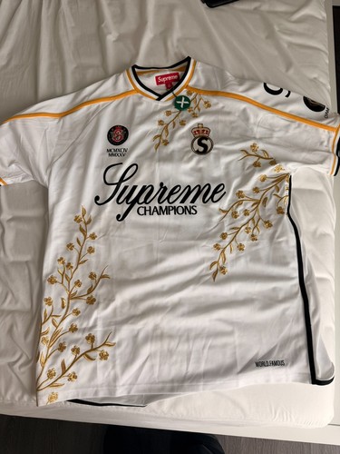 Supreme floral soccer jersey - floral,