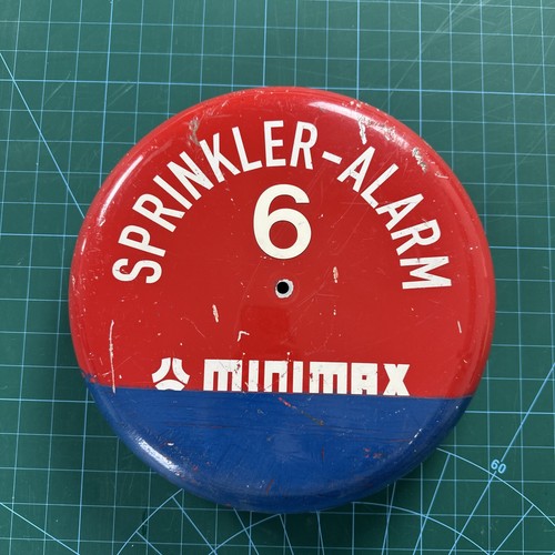 Vintage sprinkler alarm cover - sprinkler,
