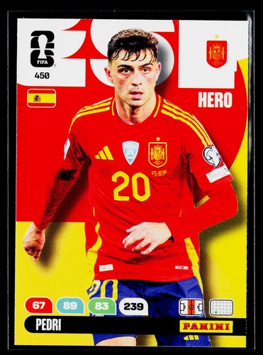 Pedri 2026 panini - pedri, xl