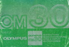 Olympus OM30 - Instruction