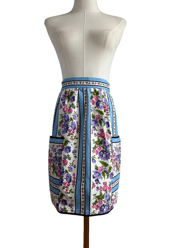 Brun lea vintage 1960s apron - 1960s,
