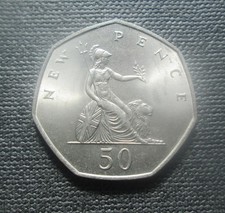 1969 Britannia 50p Fifty Pence