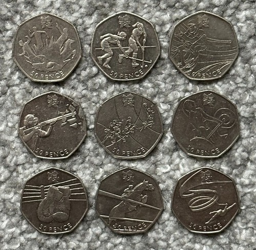2011 london olympics 50p fifty - 2011,