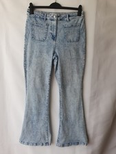 Next Light Blue High Waisted