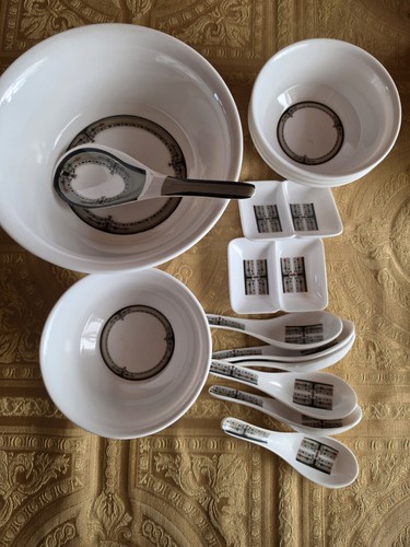 Shelina melamine chinese soup - melamine,