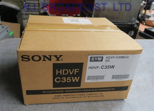 Demo sony hdvf c35w lcd - ex,