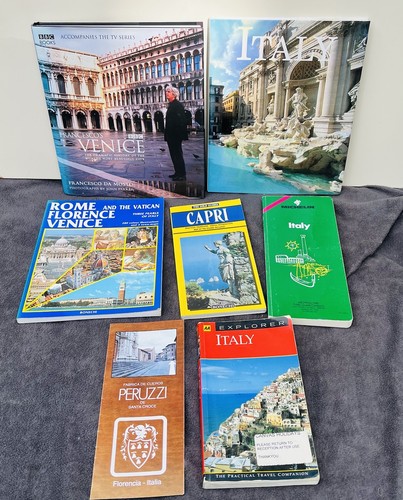 Italy travel book bundle - book,