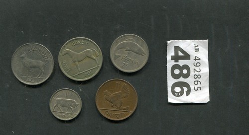 Set coins of - of, ireland