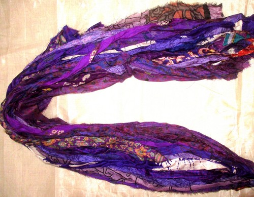 Yards unstitched pure silk - 12,