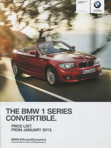 Car price list brochure - list,