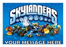 SKYLANDERS   BIRTHDAY CAKE