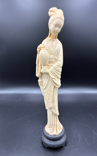 Vintage carved resin - resin, asian