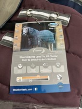 Weatherbeeta Comfitec PP Channel Quilt II Detach-A-Neck Maroon Medium 5’6