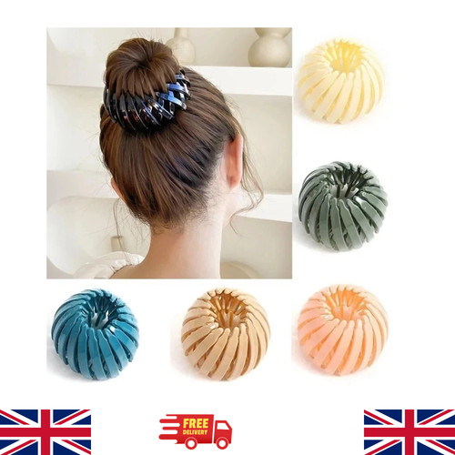 Bird nest hair clips - bird, claw