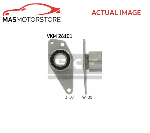 Timing belt deflection guide - deflection,