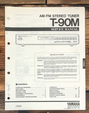 Yamaha T-90M Tuner Service
