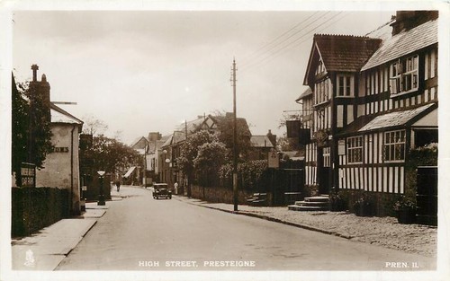 Presteigne wales high street - high,