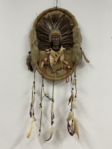 Vtg native american resin - vtg,