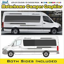 LWB UNIVERSAL Campervan Motorhome Camper Decals Stickers Van Graphics NO P&P UN1