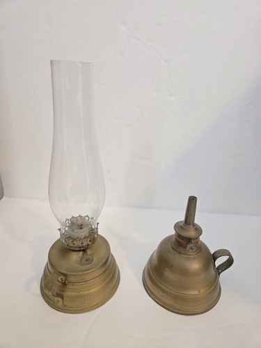 Antique brass finger oil - antique,