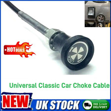Universal Classic Car Choke Cable Pull Twist & Lock 60" Long Mini Kit Car BMC