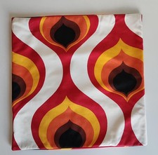Psychedelic Hippy Boho Retro 60s/70s Style Cushion Cover