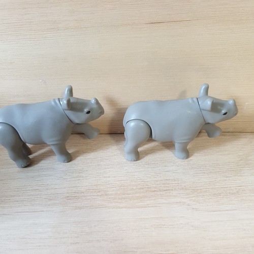 Playmobil rhinos rhinoceros - rhinos,
