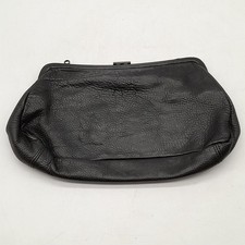Ally Capellino Black Clutch Bag (#H1/27)