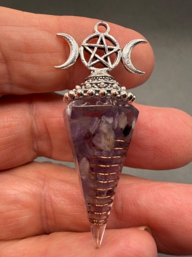 Amethyst orgonite crystal - orgonite,
